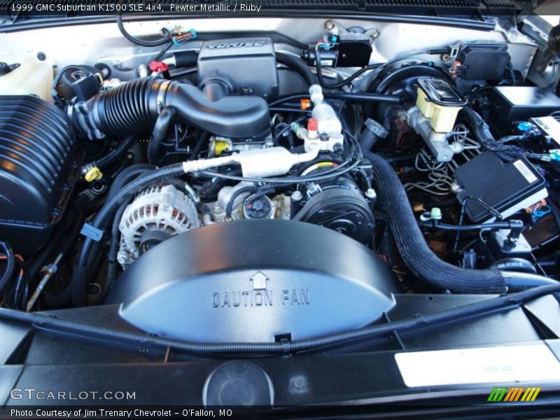  1999 Suburban K1500 SLE 4x4 Engine - 5.7 Liter OHV 16-Valve V8