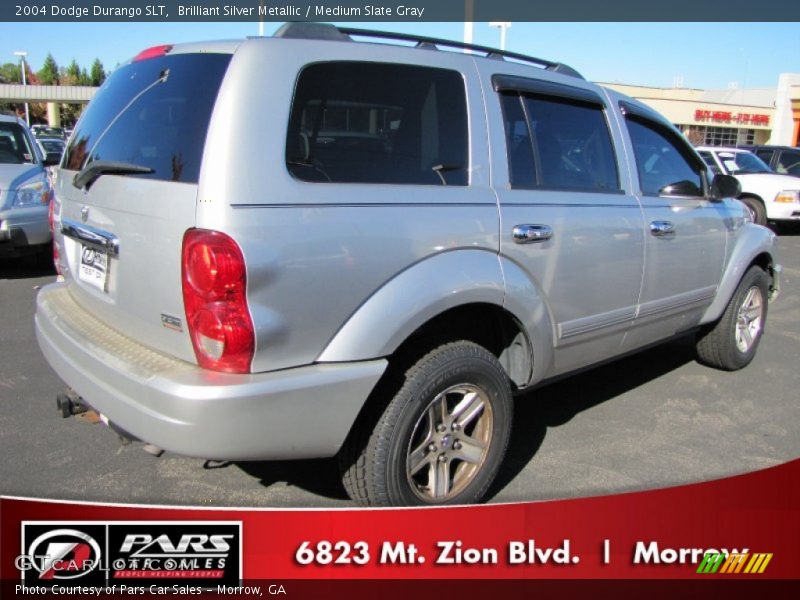 Brilliant Silver Metallic / Medium Slate Gray 2004 Dodge Durango SLT