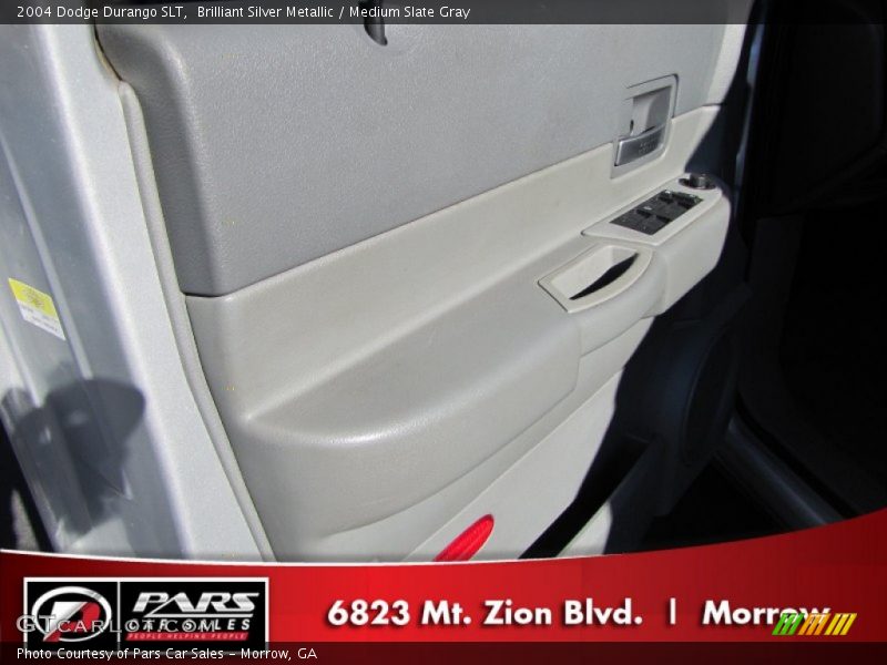 Brilliant Silver Metallic / Medium Slate Gray 2004 Dodge Durango SLT
