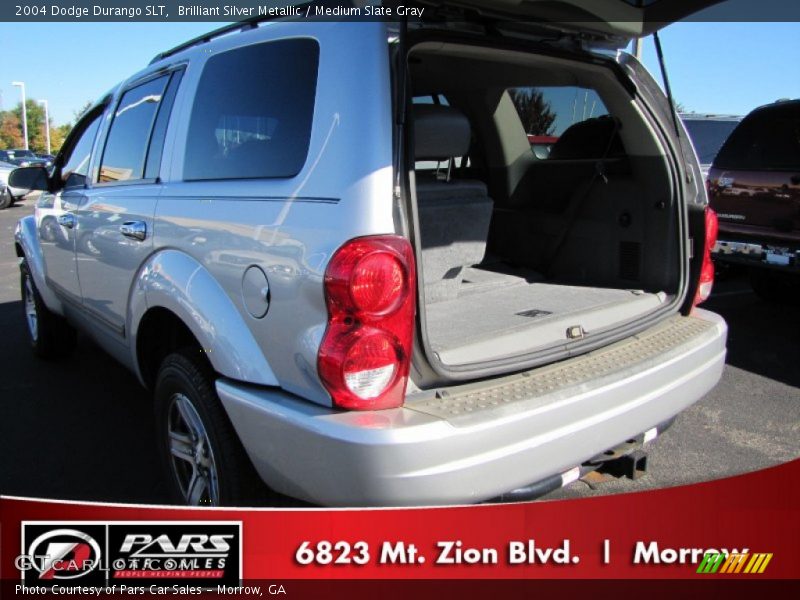Brilliant Silver Metallic / Medium Slate Gray 2004 Dodge Durango SLT