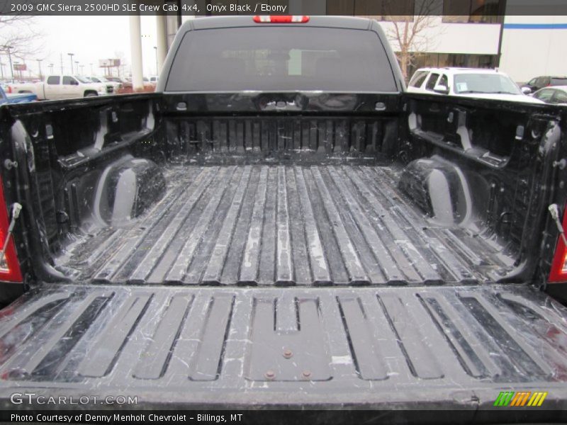 Onyx Black / Ebony 2009 GMC Sierra 2500HD SLE Crew Cab 4x4