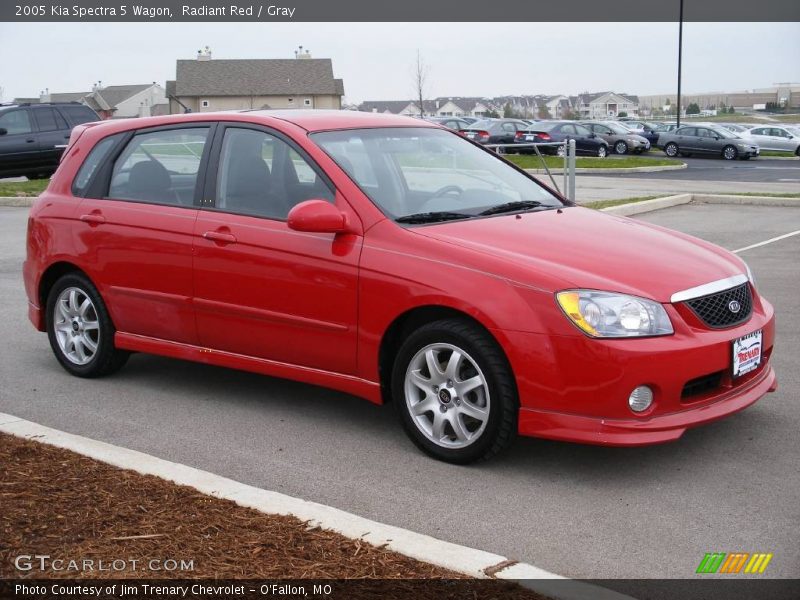  2005 Spectra 5 Wagon Radiant Red