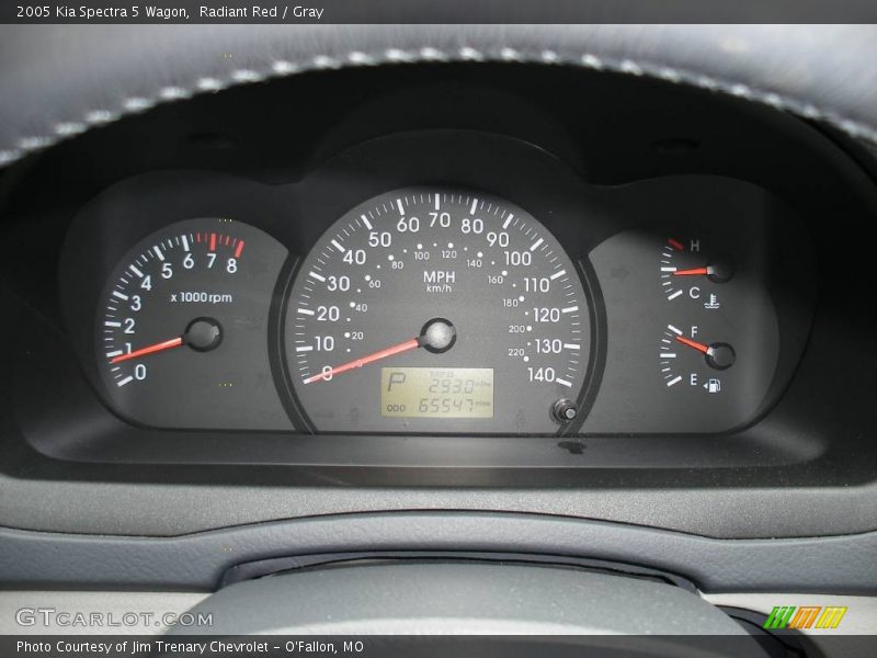  2005 Spectra 5 Wagon 5 Wagon Gauges