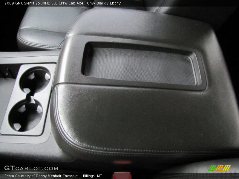 Onyx Black / Ebony 2009 GMC Sierra 2500HD SLE Crew Cab 4x4