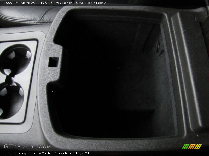 Onyx Black / Ebony 2009 GMC Sierra 2500HD SLE Crew Cab 4x4