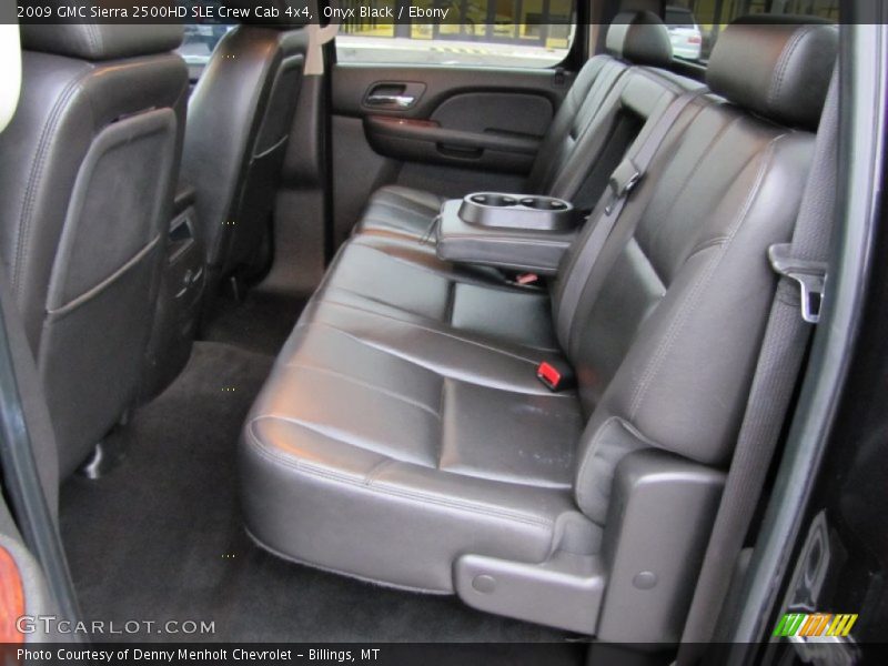  2009 Sierra 2500HD SLE Crew Cab 4x4 Ebony Interior