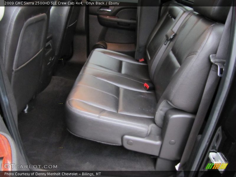  2009 Sierra 2500HD SLE Crew Cab 4x4 Ebony Interior