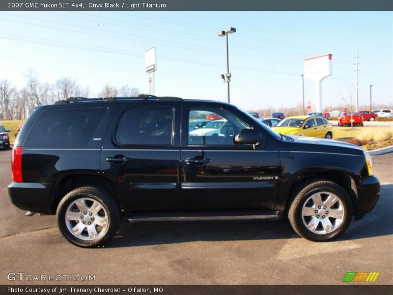Onyx Black / Light Titanium 2007 GMC Yukon SLT 4x4