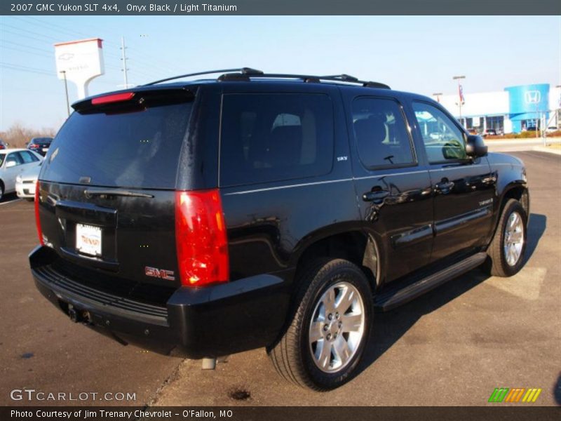 Onyx Black / Light Titanium 2007 GMC Yukon SLT 4x4