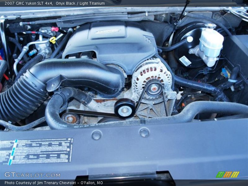 Onyx Black / Light Titanium 2007 GMC Yukon SLT 4x4