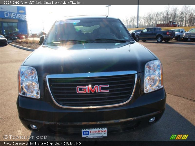 Onyx Black / Light Titanium 2007 GMC Yukon SLT 4x4