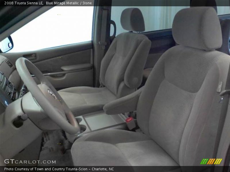 Blue Mirage Metallic / Stone 2008 Toyota Sienna LE