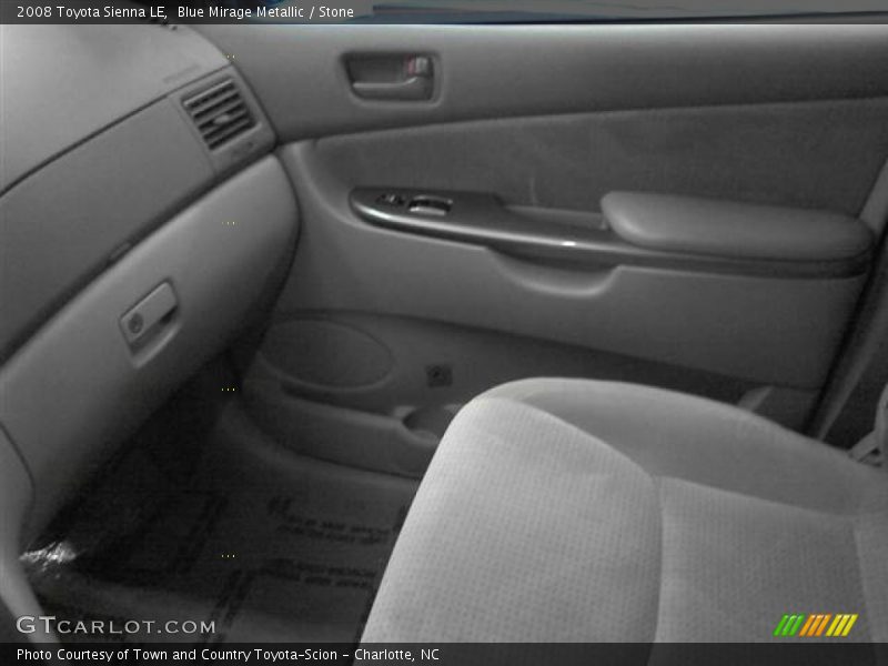 Blue Mirage Metallic / Stone 2008 Toyota Sienna LE