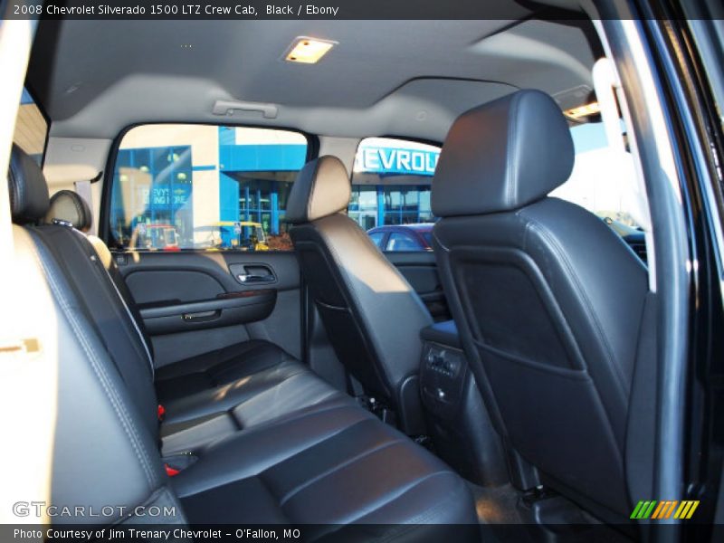 Black / Ebony 2008 Chevrolet Silverado 1500 LTZ Crew Cab