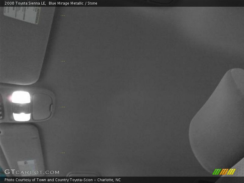 Blue Mirage Metallic / Stone 2008 Toyota Sienna LE