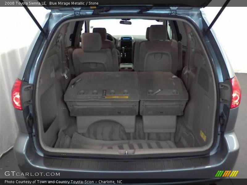 Blue Mirage Metallic / Stone 2008 Toyota Sienna LE
