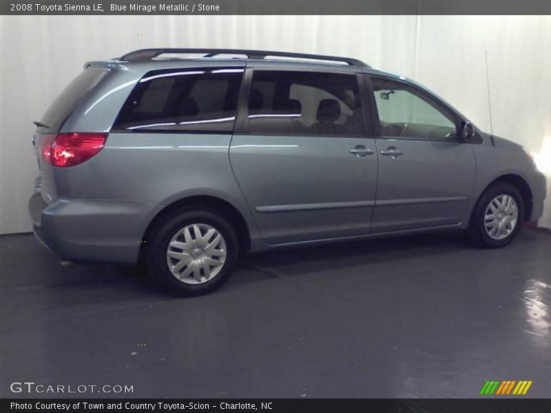 Blue Mirage Metallic / Stone 2008 Toyota Sienna LE