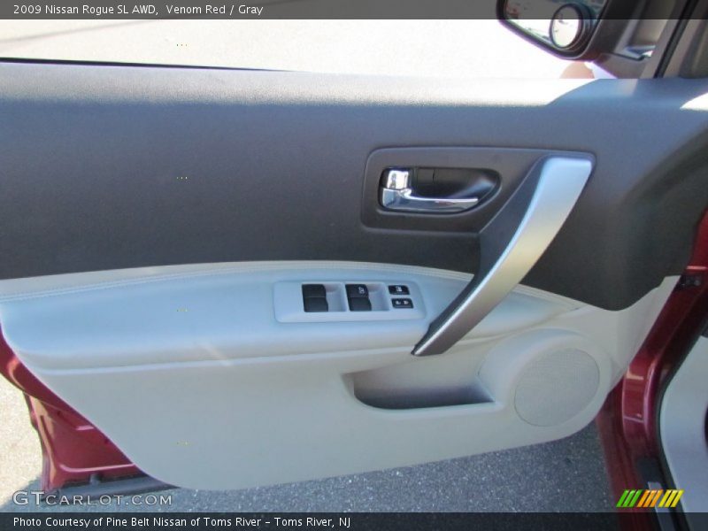 Venom Red / Gray 2009 Nissan Rogue SL AWD
