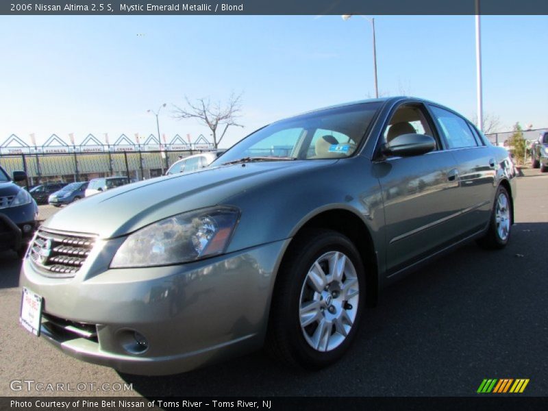 Mystic Emerald Metallic / Blond 2006 Nissan Altima 2.5 S