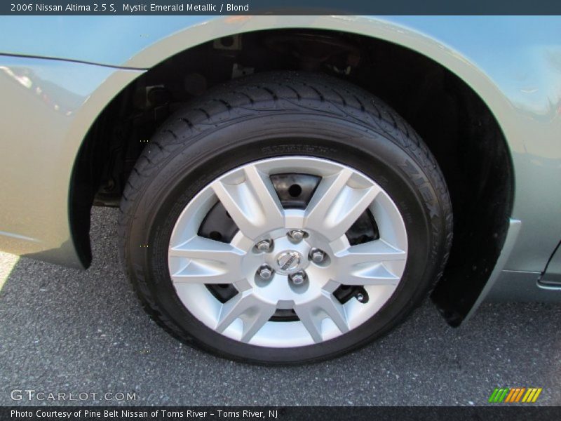 Mystic Emerald Metallic / Blond 2006 Nissan Altima 2.5 S