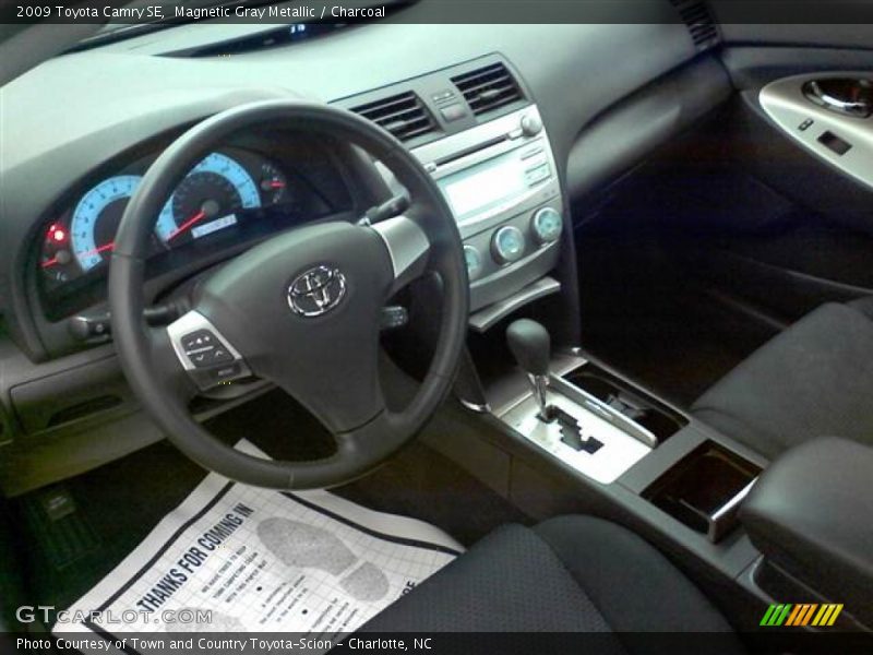 Magnetic Gray Metallic / Charcoal 2009 Toyota Camry SE