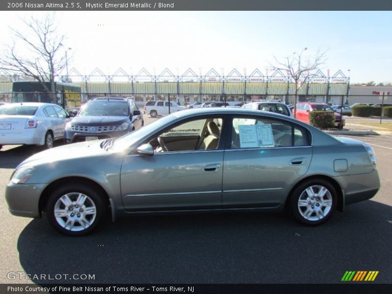 Mystic Emerald Metallic / Blond 2006 Nissan Altima 2.5 S