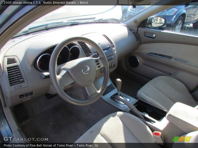 Mystic Emerald Metallic / Blond 2006 Nissan Altima 2.5 S