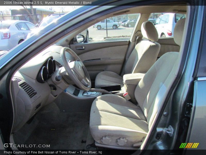 Mystic Emerald Metallic / Blond 2006 Nissan Altima 2.5 S
