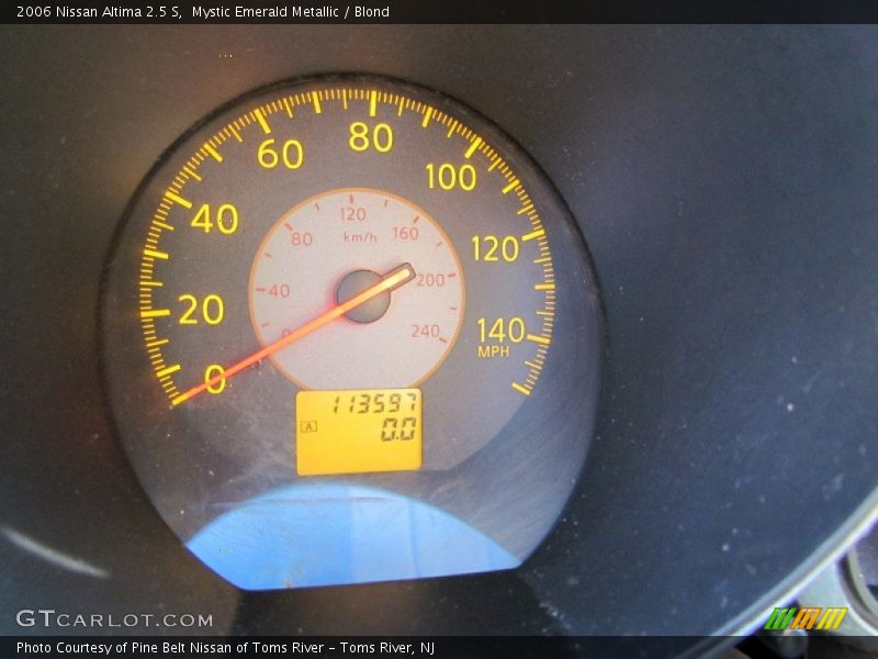 Mystic Emerald Metallic / Blond 2006 Nissan Altima 2.5 S