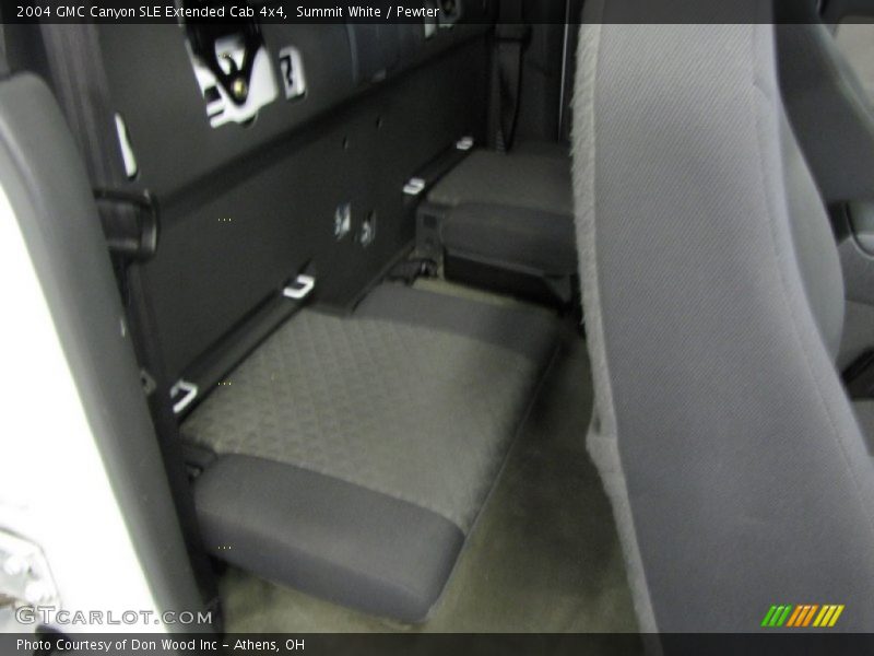 Summit White / Pewter 2004 GMC Canyon SLE Extended Cab 4x4