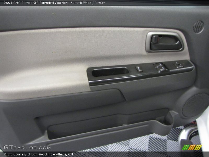 Summit White / Pewter 2004 GMC Canyon SLE Extended Cab 4x4