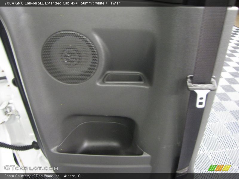Summit White / Pewter 2004 GMC Canyon SLE Extended Cab 4x4