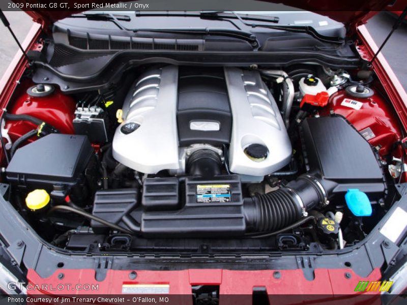 Sport Red Metallic / Onyx 2009 Pontiac G8 GT