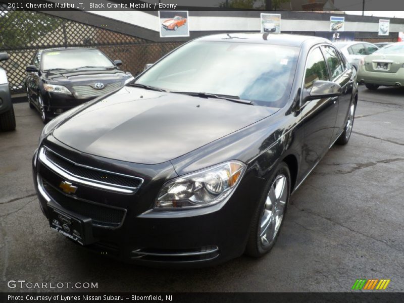 Black Granite Metallic / Ebony 2011 Chevrolet Malibu LT