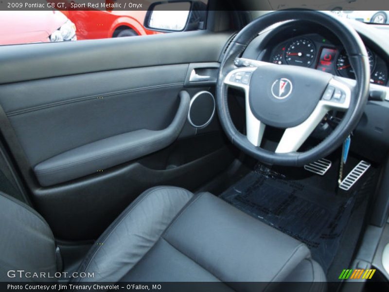 Sport Red Metallic / Onyx 2009 Pontiac G8 GT