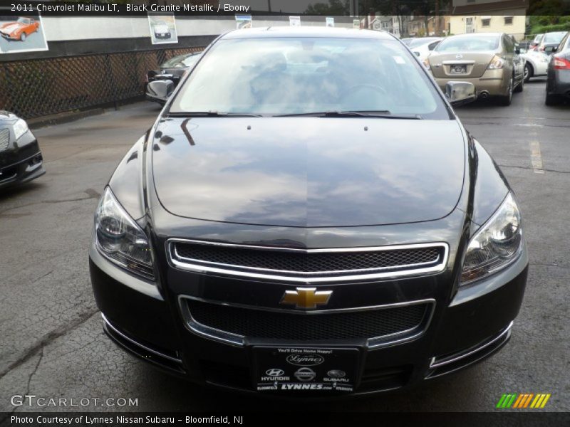 Black Granite Metallic / Ebony 2011 Chevrolet Malibu LT