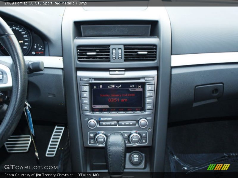 Sport Red Metallic / Onyx 2009 Pontiac G8 GT