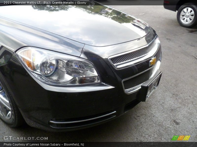 Black Granite Metallic / Ebony 2011 Chevrolet Malibu LT