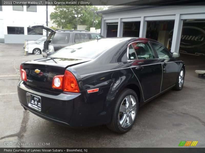 Black Granite Metallic / Ebony 2011 Chevrolet Malibu LT