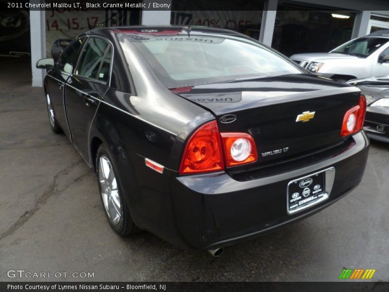 Black Granite Metallic / Ebony 2011 Chevrolet Malibu LT