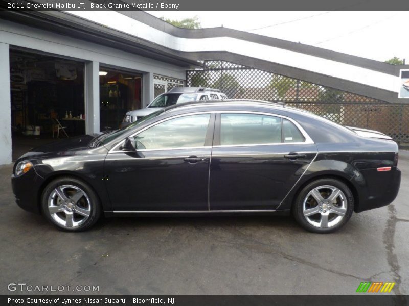 Black Granite Metallic / Ebony 2011 Chevrolet Malibu LT