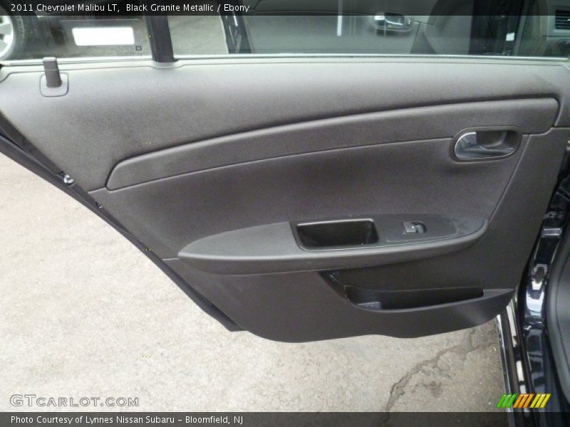Black Granite Metallic / Ebony 2011 Chevrolet Malibu LT