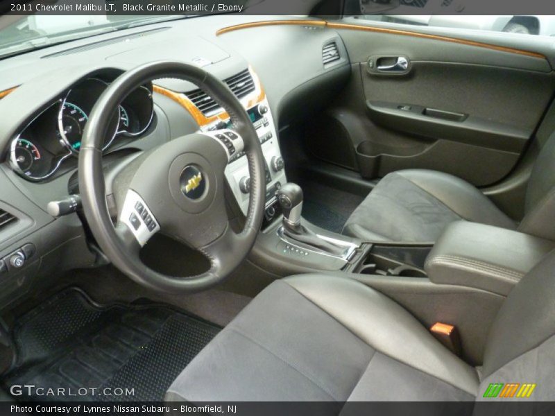Black Granite Metallic / Ebony 2011 Chevrolet Malibu LT