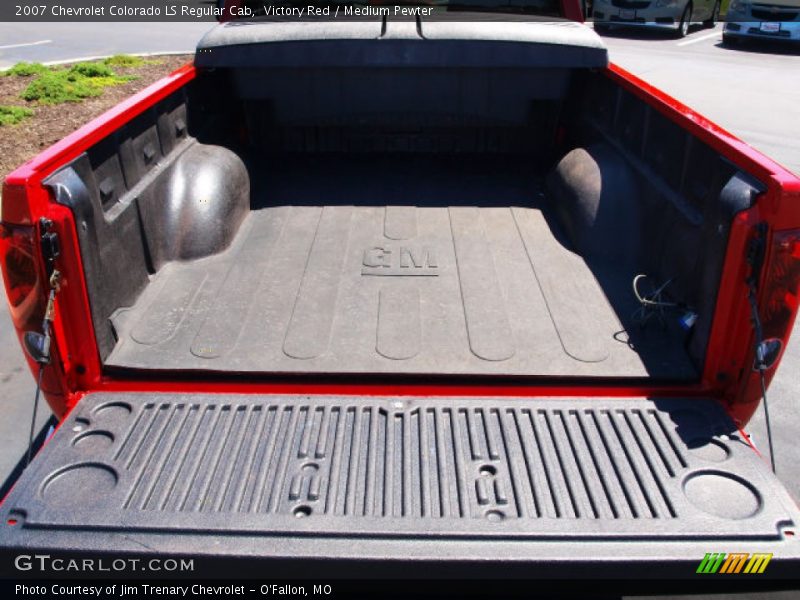 Victory Red / Medium Pewter 2007 Chevrolet Colorado LS Regular Cab