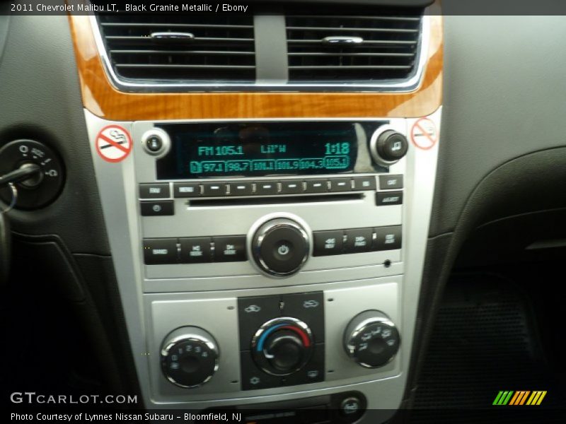 Black Granite Metallic / Ebony 2011 Chevrolet Malibu LT