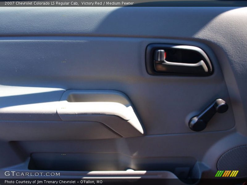 Victory Red / Medium Pewter 2007 Chevrolet Colorado LS Regular Cab