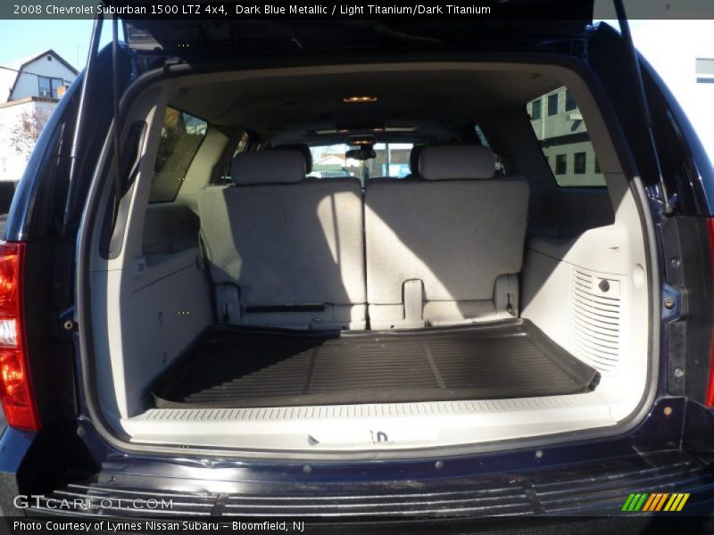 Dark Blue Metallic / Light Titanium/Dark Titanium 2008 Chevrolet Suburban 1500 LTZ 4x4