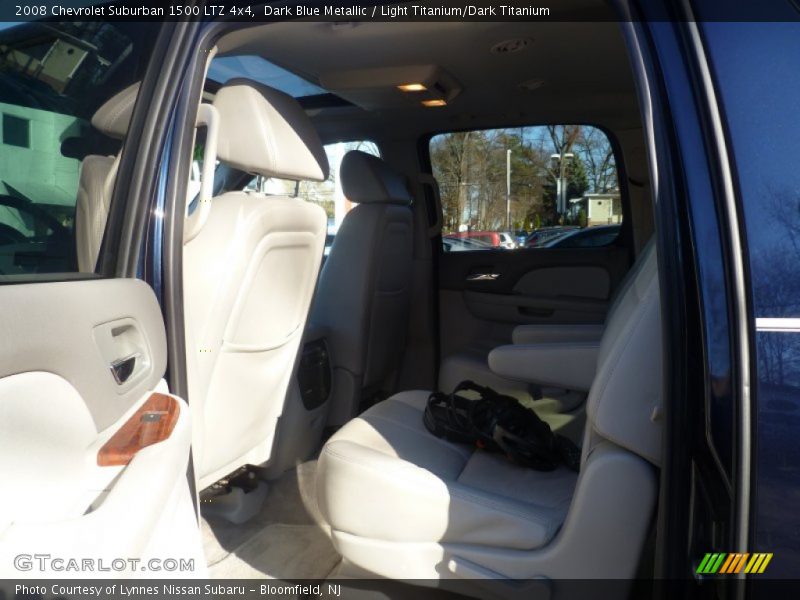 Dark Blue Metallic / Light Titanium/Dark Titanium 2008 Chevrolet Suburban 1500 LTZ 4x4