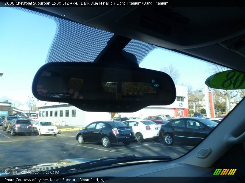 Dark Blue Metallic / Light Titanium/Dark Titanium 2008 Chevrolet Suburban 1500 LTZ 4x4