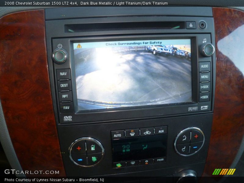 Dark Blue Metallic / Light Titanium/Dark Titanium 2008 Chevrolet Suburban 1500 LTZ 4x4